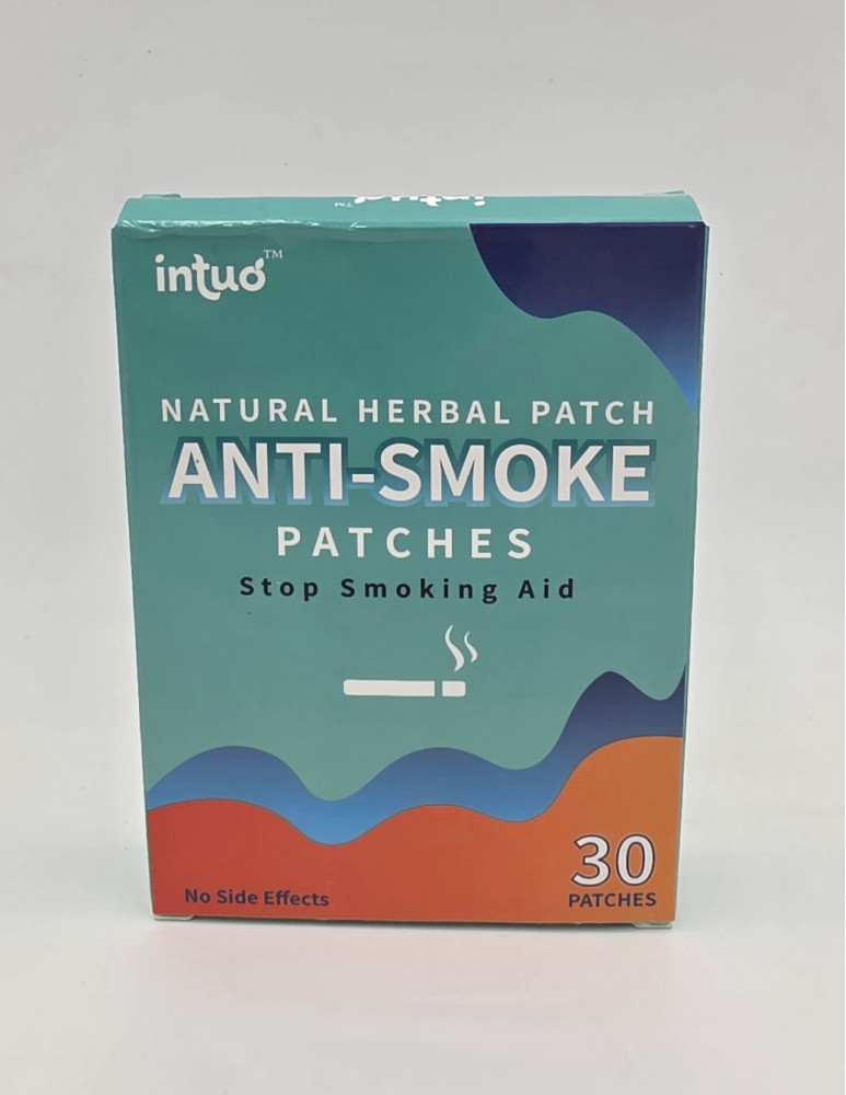 Натуральные фитопластыри против курения Intuo Anti-Smoke Patches (30 пластырей)